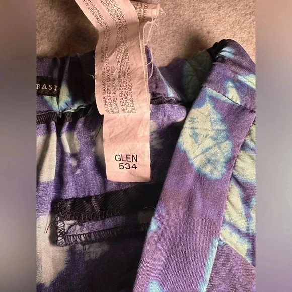 Zara basic blue tie dye skort size XS - Picture 8 of 9